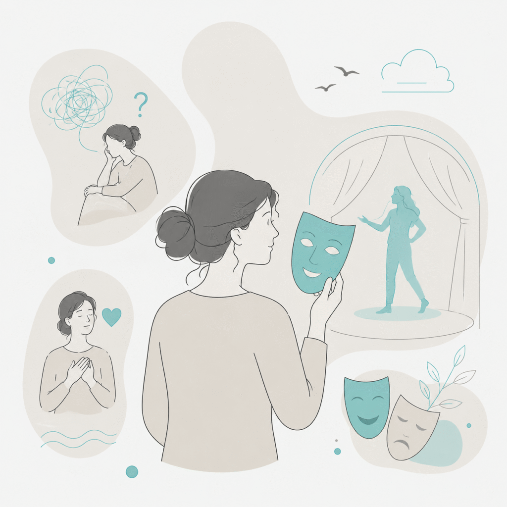 Dramatherapie bij GGZ voor Jou helpt volwassenen emoties, gedrag en patronen te onderzoeken via ervaringsgerichte oefeningen.